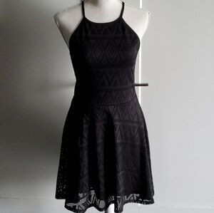 Black Derek Hart medium size dress